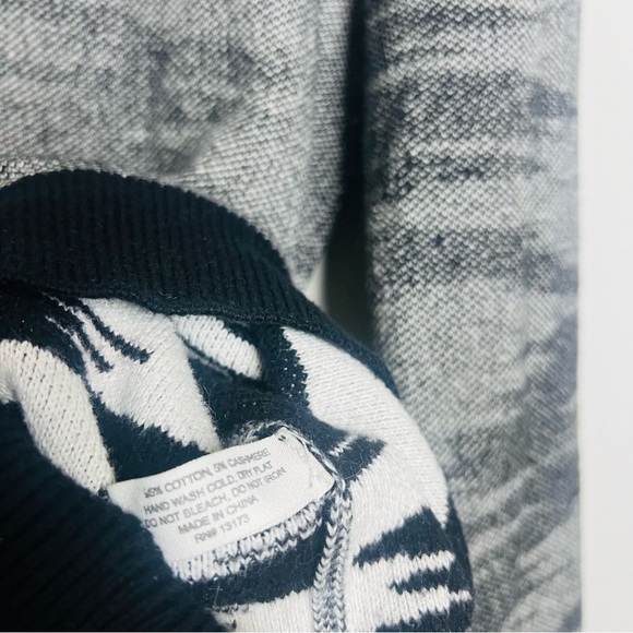 Saturdays NYC Black Cammo Luxury Blend Crewneck M - Picture 3 of 6